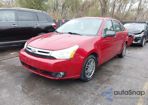 2011 Ford Focus Se из США, поврежденный, VIN 1FAHP3FN9BW202604